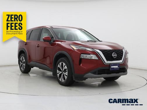 Red 2023 Nissan Rogue SV