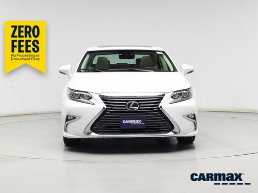 White 2017 Lexus ES 350