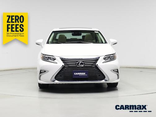 White 2017 Lexus ES 350