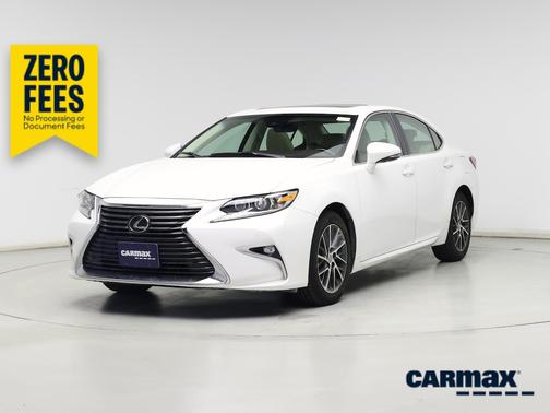 White 2017 Lexus ES 350