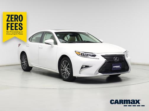 White 2017 Lexus ES 350