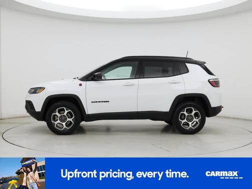 White 2022 Jeep Compass Trailhawk