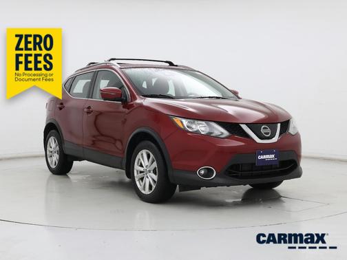 Red 2019 Nissan Rogue Sport SV