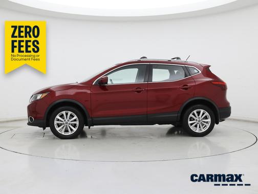 Red 2019 Nissan Rogue Sport SV