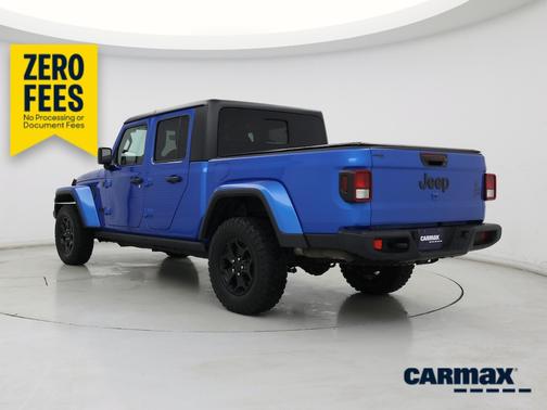 Blue 2021 Jeep Gladiator Willy's