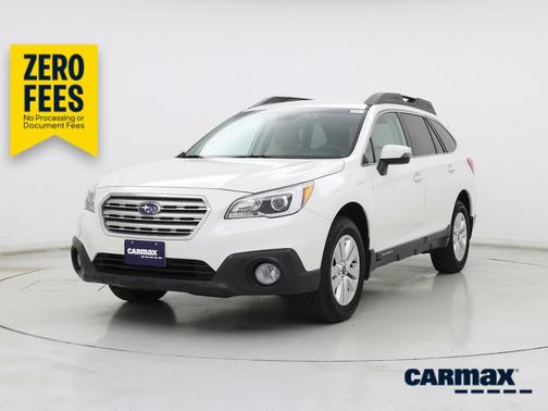 White 2017 Subaru Outback 2.5I Premium