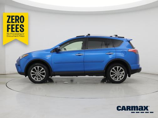 Blue 2016 Toyota RAV4 Hybrid Limited