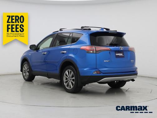 Blue 2016 Toyota RAV4 Hybrid Limited