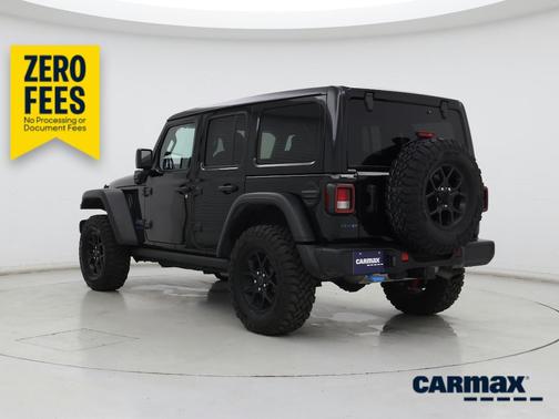 Black 2024 Jeep Wrangler 4xe Willy's