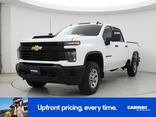 White 2024 Chevrolet Silverado 2500 Work Truck