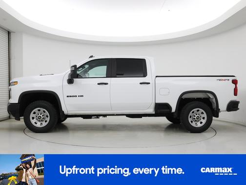 White 2024 Chevrolet Silverado 2500 Work Truck