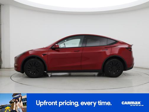 Red 2024 Tesla Model Y Long Range