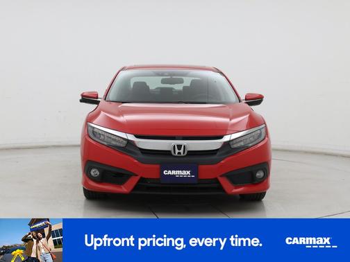 Red 2016 Honda Civic Touring