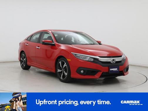 Red 2016 Honda Civic Touring