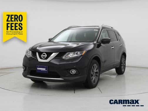 Black 2016 Nissan Rogue SL