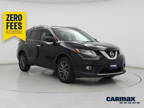 Black 2016 Nissan Rogue SL