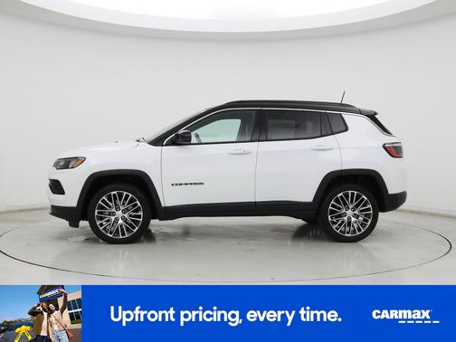 White 2023 Jeep Compass Limited