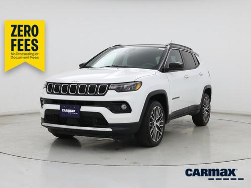 White 2023 Jeep Compass Limited
