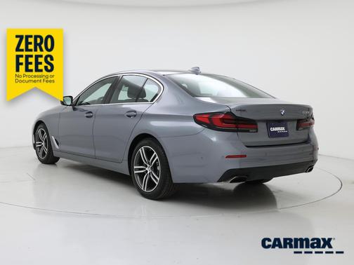 Blue 2021 BMW 530 I