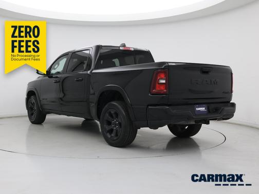 Black 2025 RAM 1500 Bighorn