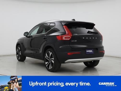 Black 2024 Volvo XC40 B5 Plus Bright Theme