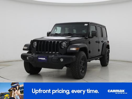 Black 2022 Jeep Wrangler Unlimited Willys