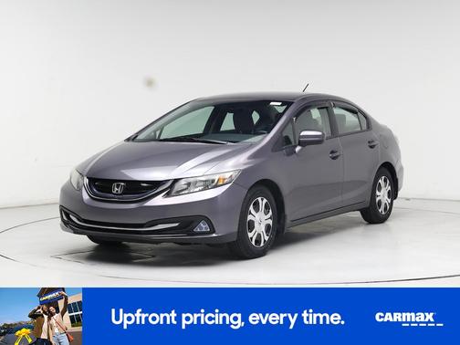 Gray 2015 Honda Civic Hybrid