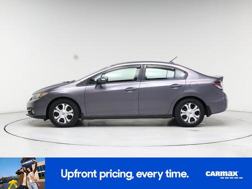 Gray 2015 Honda Civic Hybrid