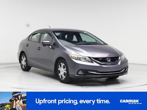 Gray 2015 Honda Civic Hybrid