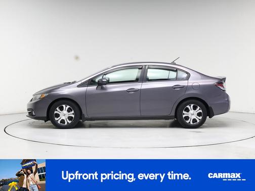 Gray 2015 Honda Civic Hybrid