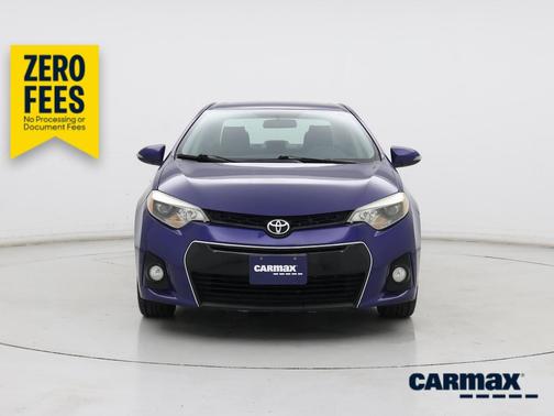 Blue 2014 Toyota Corolla S