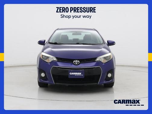 Blue 2014 Toyota Corolla S