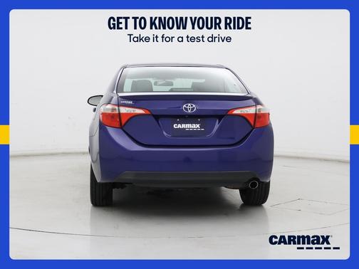 Blue 2014 Toyota Corolla S