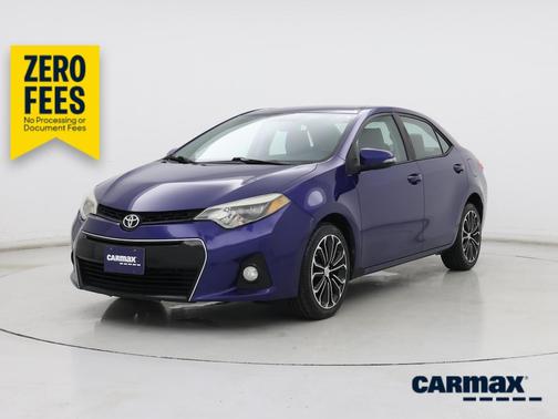 Blue 2014 Toyota Corolla S