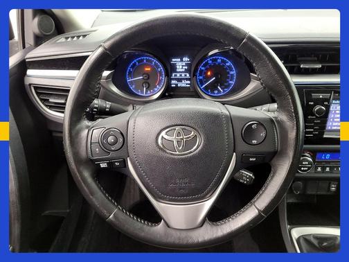 Blue 2014 Toyota Corolla S