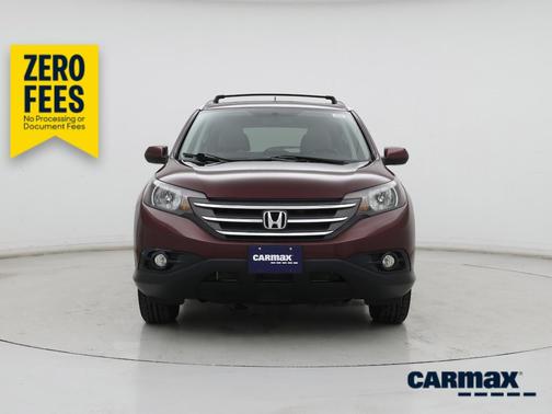 Burgundy 2014 Honda CR-V EX-L