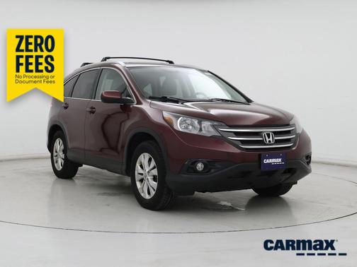 Burgundy 2014 Honda CR-V EX-L