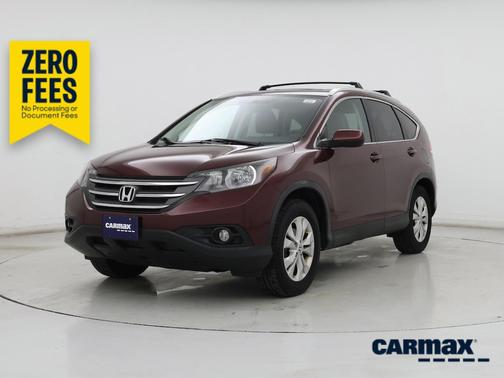 Burgundy 2014 Honda CR-V EX-L