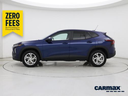 Blue 2024 Chevrolet Trax LS