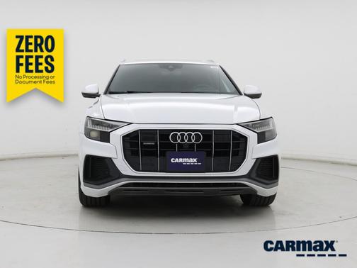 White 2021 Audi Q8 Prestige
