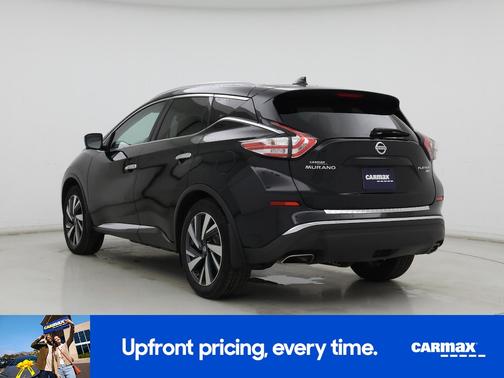 Black 2018 Nissan Murano Platinum