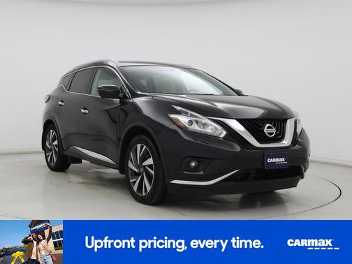 Black 2018 Nissan Murano Platinum