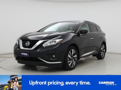 Black 2018 Nissan Murano Platinum
