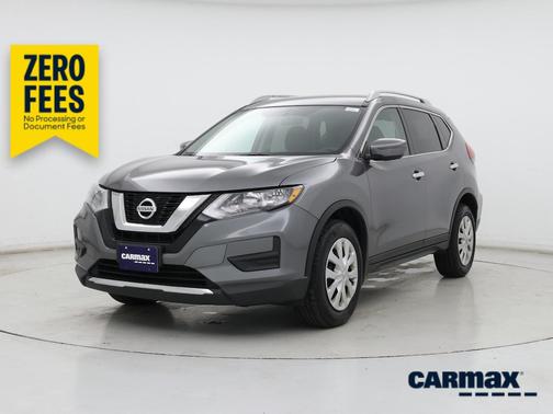 Gray 2017 Nissan Rogue S
