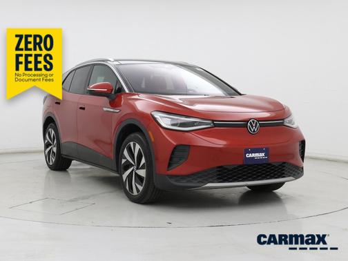 Red 2021 Volkswagen ID.4 PRO S