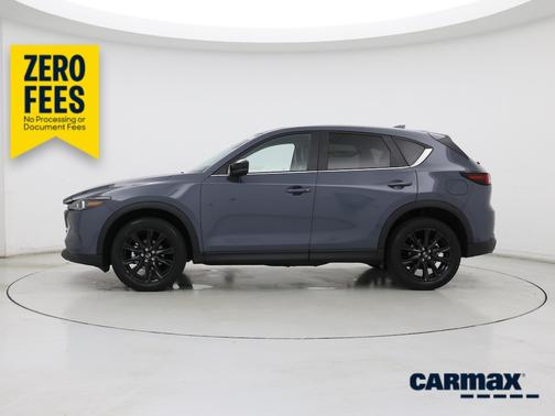 Blue 2024 Mazda CX-5 Carbon Edition