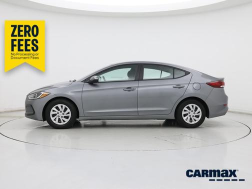 Gray 2018 Hyundai ELANTRA SE