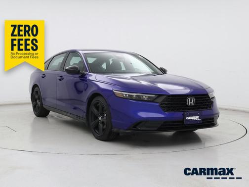 Blue 2025 Honda Accord Hybrid Sport-L