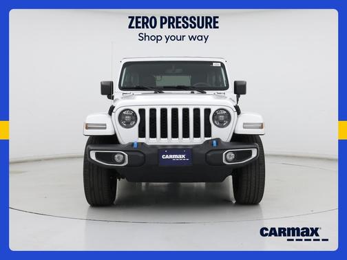White 2023 Jeep Wrangler 4xe Unlimited Sahara
