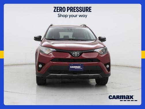 Red 2018 Toyota RAV4 Adventure